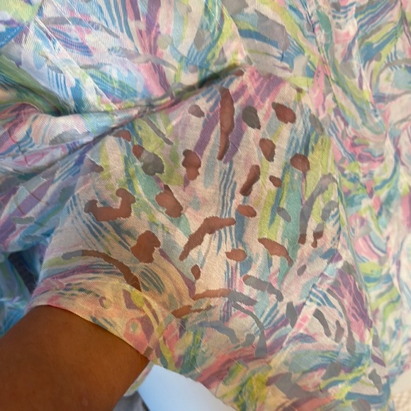 Ruby Rd. Multicolor Abstract Print Top - Picture 2 of 8